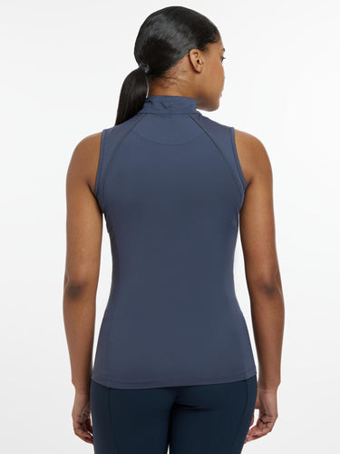 LeMieux Ladies Maria Mesh Sleeveless Baselayer Dusk Blue