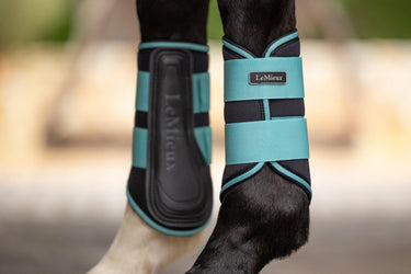 Buy LeMieux Grafter Brushing Boots Lagoon | Online for Equine