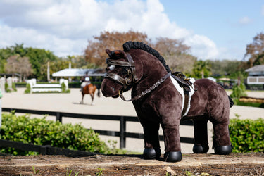 LeMieux Toy Pony Hunter Saddle Pad & Girth Brown