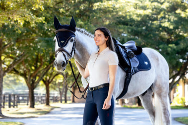 LeMieux Puissance Suede CC Pad Navy