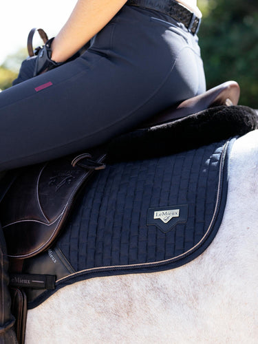 LeMieux Puissance Suede CC Pad Navy