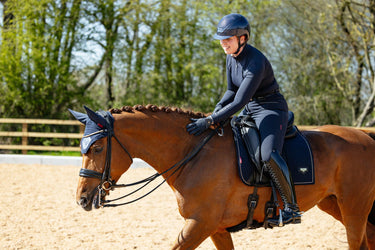 LeMieux Puissance Suede Dressage Pad Navy