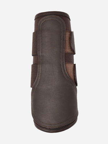 LeMieux Capella Leather Brushing Boots Brown
