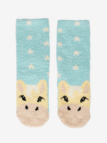 Buy LeMieux Young Rider Mini Fluffy Character Socks Lemon | Online for Equine