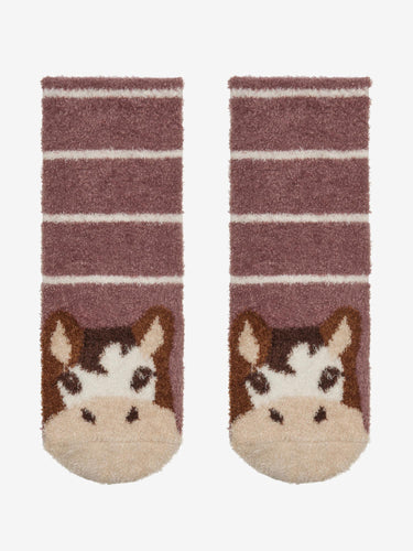 Buy LeMieux Young Rider Mini Fluffy Character Socks Duke | Online for Equine