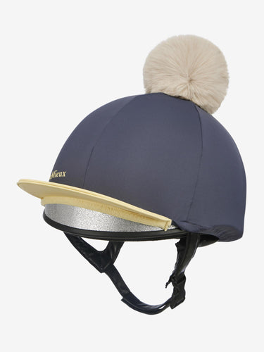 Buy LeMieux Pom Hat Silk Dusk/Mimosa | Online for Equine