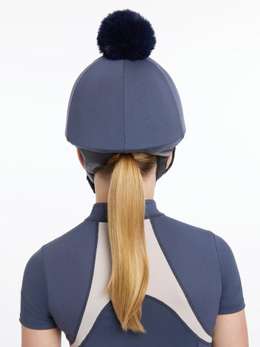 Buy LeMieux Maria Mesh Hat Silk Dusk Blue | Online for Equine