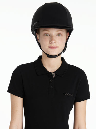 LeMieux Pro Mesh Hat Silk Black