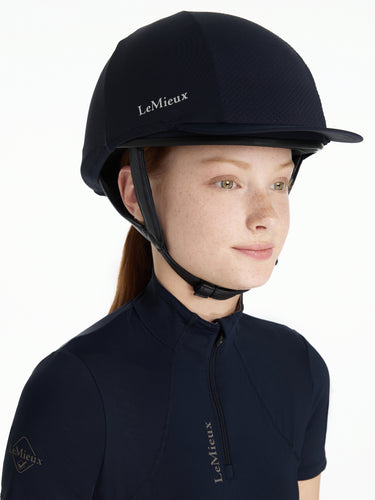 LeMieux Pro Mesh Hat Silk Navy