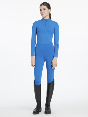 LeMieux Young Rider Classique Base Layer Benetton Blue