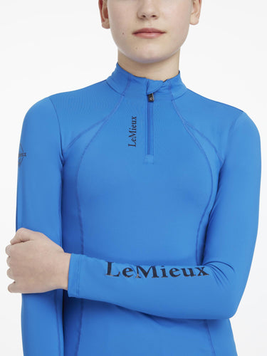LeMieux Young Rider Classique Base Layer Benetton Blue