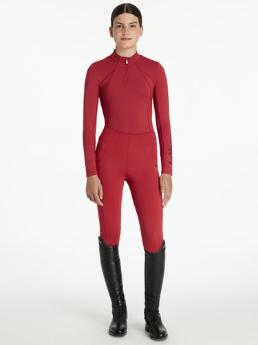 LeMieux Young Rider Classique Base Layer Chilli