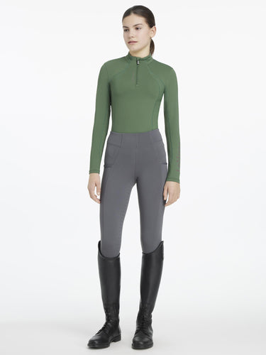 LeMieux Young Rider Classique Base Layer Hunter Green