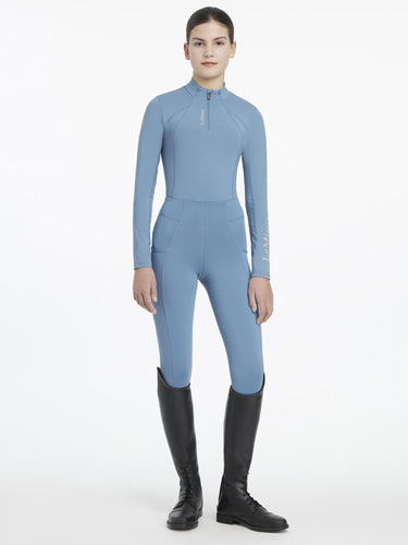 LeMieux Young Rider Classique Base Layer Ice Blue