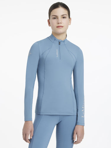 LeMieux Young Rider Classique Base Layer Ice Blue