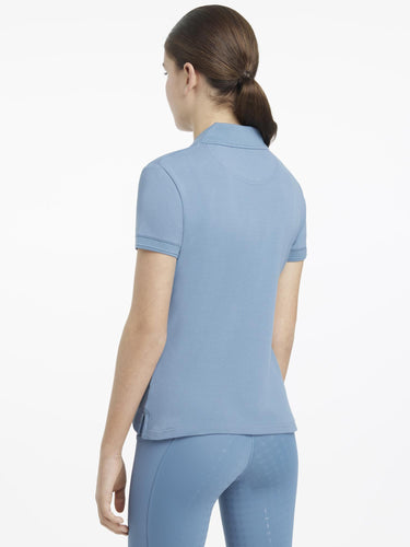 LeMieux Young Rider Classique Polo Shirt Ice Blue