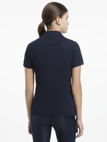 LeMieux Young Rider Classique Polo Shirt Navy