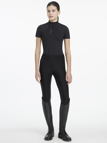 LeMieux Young Rider Classique Short Sleeve Base Layer Black