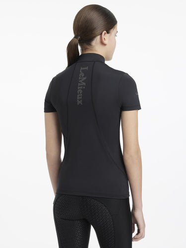 LeMieux Young Rider Classique Short Sleeve Base Layer Black