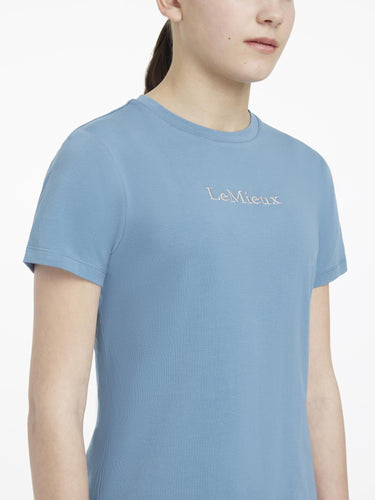 LeMieux Young Rider Classique T-Shirt Ice Blue