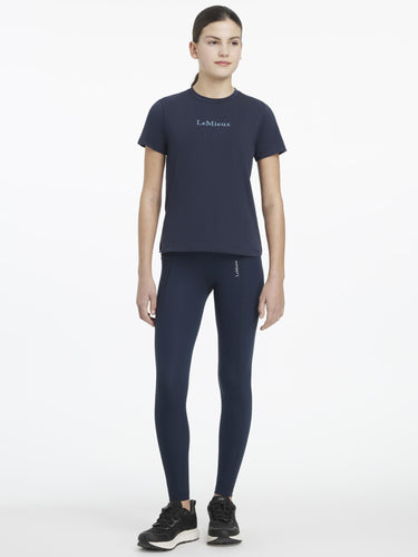 LeMieux Young Rider Classique T-Shirt Navy
