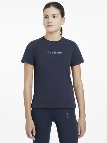 LeMieux Young Rider Classique T-Shirt Navy