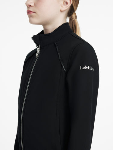 LeMieux Young Rider Soft Shell Jacket Black