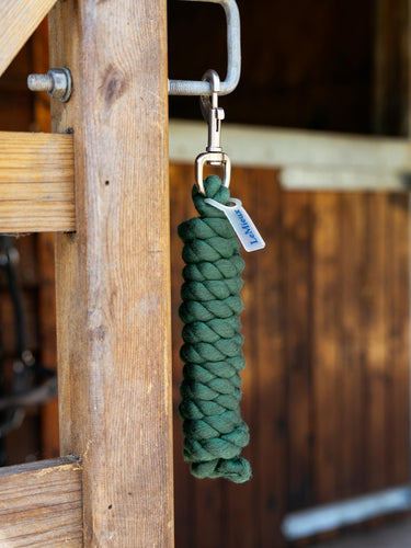 LeMieux Polycotton Leadrope Hunter Green