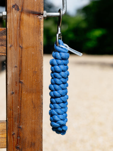 LeMieux Polycotton Leadrope Benetton Blue