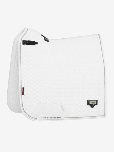 LeMieux Puissance Suede Dressage Pad White