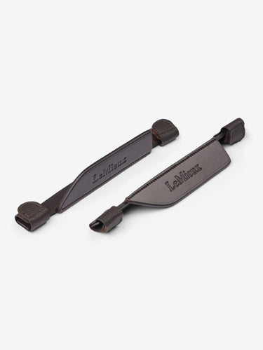 LeMieux Leather Bridle Blinkers Brown