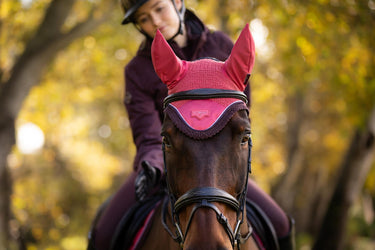 LeMieux Loire Fly Hood Cranberry
