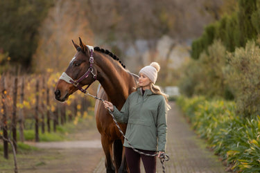 LeMieux Vogue Headcollar & Leadrope Damson