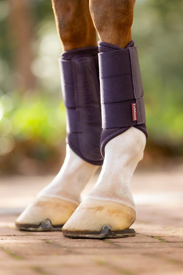 LeMieux Arika Mesh Brushing Boots Juniper
