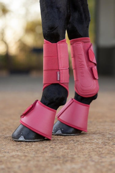 LeMieux Arika Over Reach Boots Cranberry