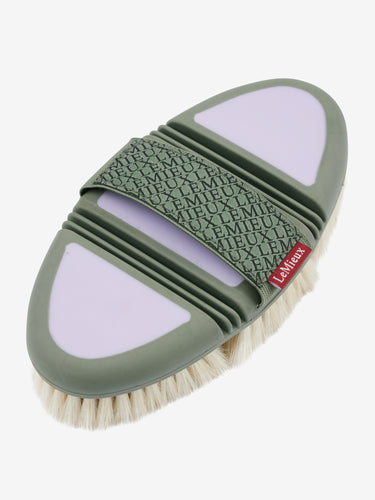 LeMieux Flexi Goat Hair Body Brush Lilac