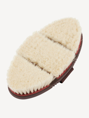 LeMieux Flexi Goat Hair Body Brush Cranberry