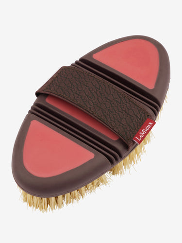 LeMieux Flexi Scrubbing Brush Cranberry