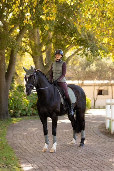 LeMieux Suede Dressage Square Rosemary
