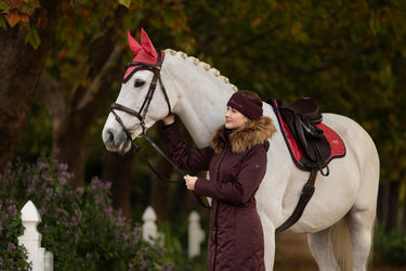 LeMieux Loire Classic GP Square Cranberry
