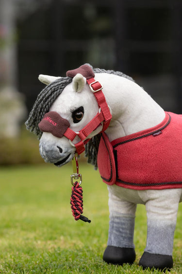 LeMieux Toy Pony Vogue Headcollar & Leadrope Cranberry
