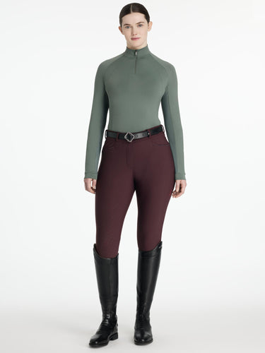 LeMieux Ladies Halle Lightweight Base Layer Rosemary