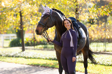 LeMieux Ladies Philippa Mesh Base Layer Juniper