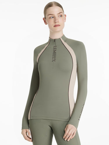 LeMieux Ladies Philippa Mesh Base Layer Rosemary