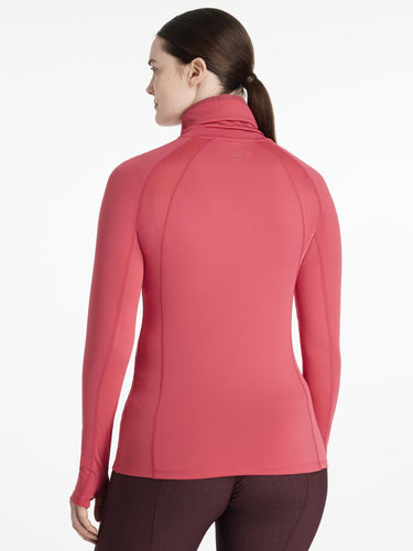 LeMieux Ladies Sara Snood Base Layer Cranberry