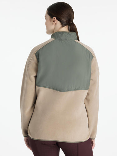 LeMieux Ladies Clara Hybrid Fleece Rosemary