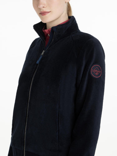 LeMieux Ladies Liberty Fleece Zip Through Navy