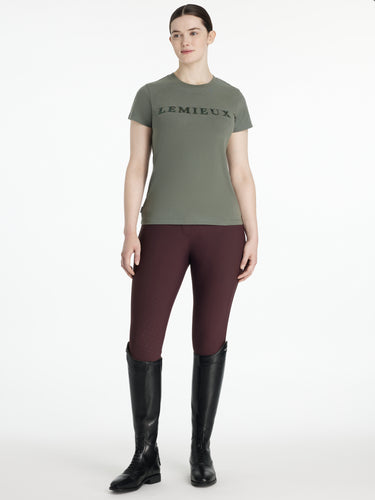 LeMieux Ladies Classique Sparkle T-shirt Rosemary