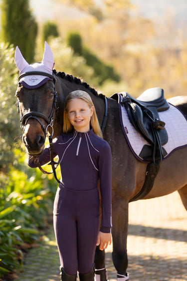 LeMieux Young Rider Mia Mesh Base Layer Juniper
