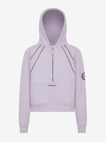 LeMieux Young Rider Hettie Half Zip Hoodie Lilac